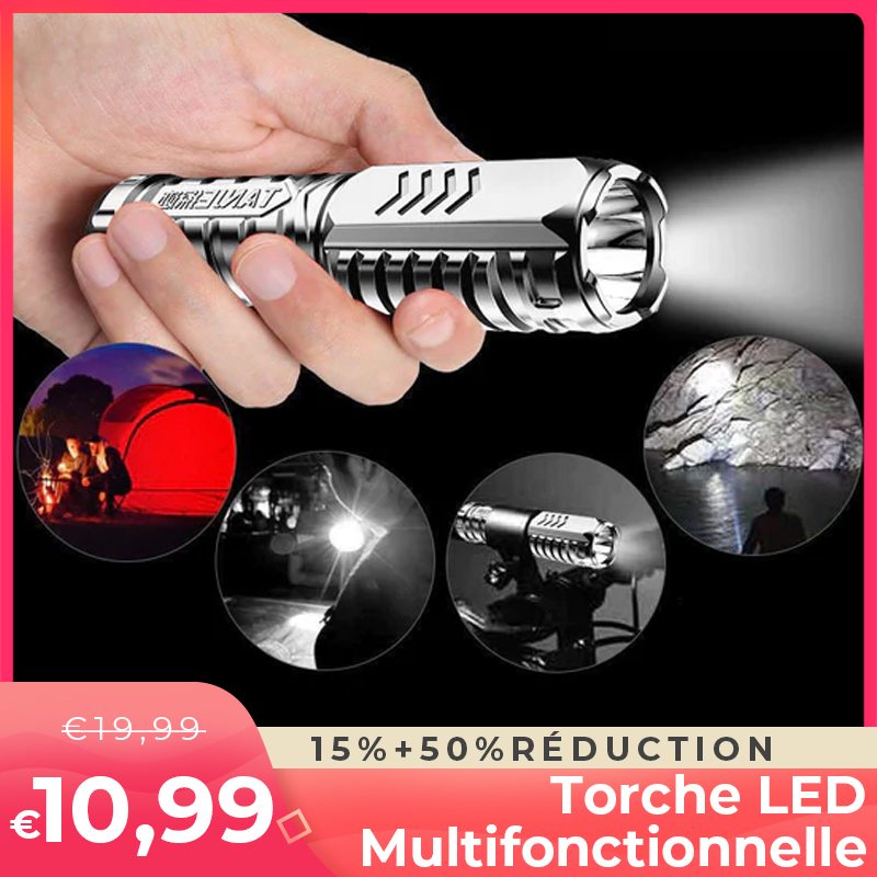 Torche LED Multifonctionnelle