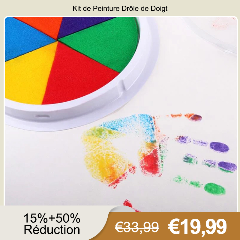 🌷Kit de Peinture Drôle de Doigt