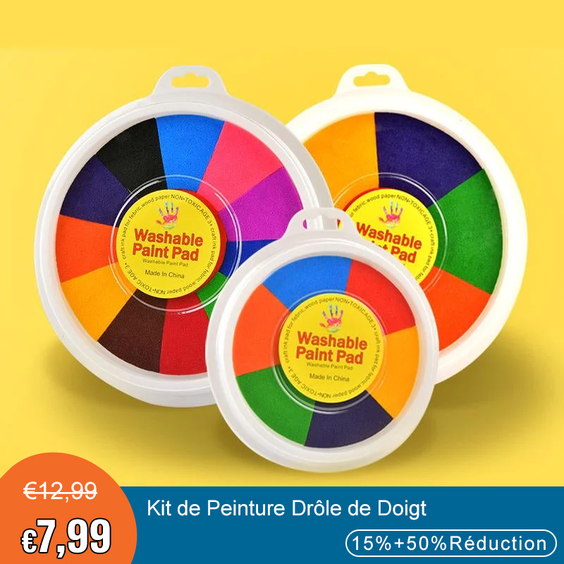 🌷Kit de Peinture Drôle de Doigt