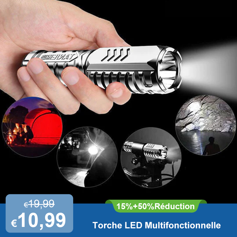 Torche LED Multifonctionnelle